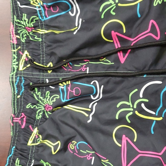 Party swimming trunks large size above the knee nwt - Picture 3 of 7